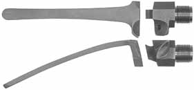 Hawken 1" slant faced breech & tang,
3/4-16 thread,
by L&R